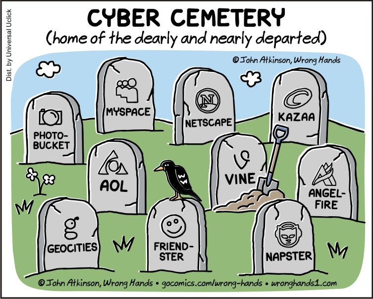 Cyber Cemetery by John Atkinson